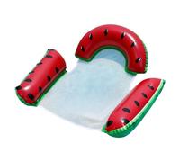 Flotador hinchable para piscina Balsa acuática plegable con diseño de fruta