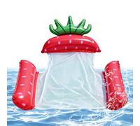 Flotador Hinchable para Piscina - De PVC con diseño de Frutas, Cama Flotador para Agua | Flotadores para Adultos para Tomar el Sol,para Tomar el Sol al Aire Libre en la Playa, Lago, río, pati