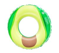 Flotador Hinchable Piscina Niños, Flotadores Piscina Infantil, Anillo de Natación Inflable con Válvula de Seguridad, Swimming Ring Kids para Verano Playa Fiesta 3-6 Años (62cm) (Aguacate)