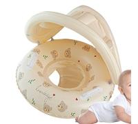 Flotador Infantil de Piscina - Suministros de Juegos acuáticos portátiles con protección Solar | Colchoneta Hinchable para Piscina | para Verano, Exterior, Playa, Vacaciones,