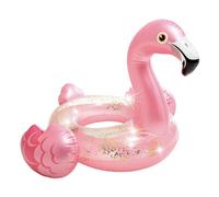 Flotador infantil flamenco intex con glitter