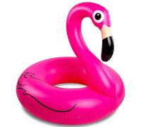 Flotador Inflable con Flotador de Flamenco, colchón de Aire para Piscina, Playa y Lago, diversión para Adultos, Verano, Fiestas y Vacaciones, 114 cm, Color Rosa