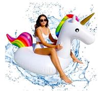 Flotador inflable de unicornio para piscina, flotador inflable para adultos, hojas tropicales, tumbona, colchones, colchón flotante