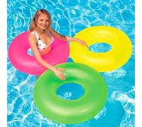 Flotador inflable Neón - 91 cm, varios colores