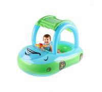 Flotador inflable para bebé | Piscina infantil con toldo flotante de protección solar, verano, mar, actividades acuáticas al aire libre, seguridad, diversión, piscina, viajes familiares