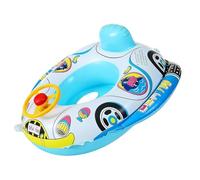 Flotador Inflable para Piscina, de dirección para niños, Asiento de 0,18 mm con Estructura de PVC, Tubo de natación Resistente con Asas seguras, Accesorio Divertido, Equipo acuático de Playa pa