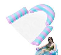 Flotador Para Adultos | Balsas Inflables Acuáticas Con Reposacabezas - Tumbona Flotante Para Tomar El Sol - Para Mujeres, Hombres, Adolescentes, Adultos, Playa, Parque De Atracciones, Viaje, Jardín, L