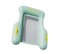 Flotador para Silla de Piscina - Tumbona Plegable con Base de Malla,Soporte Triple Antivuelco Hinchable para Piscina - para Mujer Hombre Adulto Niño Natación Bronceado Agua Río Playa Verano Estanque L