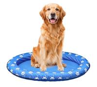 Flotador Perro - con Orificio de Drenaje Juguete Acuático Impermeable | Flotador para Mascotas Y Cachorros De Piscina,para Razas Pequeñas Medianas Grandes Cachorros Jardín Parque Playa Lago