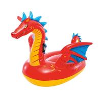 INTEX Flotador piscina dragón con asas 198x173 cm