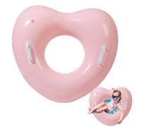 Flotador Piscina Para Niños - Flotador Piscina En Forma De Corazón | Ligero De Agua Inflable De Gran Tamaño Con Respaldo Cómodo | Divertido Natación Para Piscinas, Océanos Y Fiestas - Id