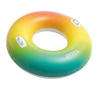 Flotador redondo hinchable intex rainbow 122 cm