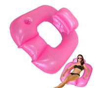 Flotador Tumbona para Piscina | Flotador Piscina Reclinable Hinchable para Adultos | Flotador Relajante con Respaldo para Días Calurosos En Playa Lago Río Chiringuito