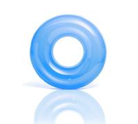 Flotadores Anillo Piscina para Adultos, Rueda Hinchable con 90cm, Azul Fluorescente Anillo Inflable Piscina de PVC Anillos de Natación Piscina Flotante Playa Fiesta De Agua Verano para Adultos Niños