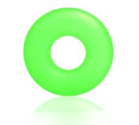Flotadores Anillo Piscina para Adultos, Rueda Hinchable con 90cm, Verde Fluorescente Anillo Inflable Piscina de PVC Anillos de Natación Piscina Flotante Playa Fiesta De Agua Verano para Adultos Niños