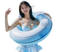 Flotadores de natación, Flotador de Piscina Juguetes para Piscina, Flotador de Agua Inflable con flotabilidad y Mango para al Aire Libre de Verano río Vacaciones Lago Patio Trasero