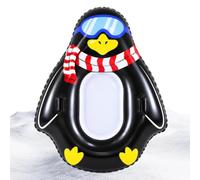 Flotadores de Nieve para Trineo 140x115cm Juguete Hinchable Resistente al | Trineo de Nieve con Asas Para Niños y Familia Actividades de Esquí en Nieve al Aire Libre
