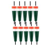 Flotadores De Pesca,10 Piezas Corchos Flotantes con Peso - Equipo Lastrado con Corcho de Espuma para Perca Sol Bagre Agua Salada Trucha Mojarra