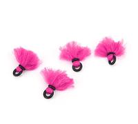 Flotadores de Pesca con Mosca, 4 Unidades, Indicadores de Golpe de Hilo de Alta Flotabilidad para Atraer Peces Eficientemente, Pescadores (Pink)