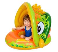Flotadores De Piscina para Niños | Silla Inflable con Toldo | Flotadores De Lago con Asas: Recuerdo Práctico, Que Permite A Niños Pequeños, Niñas De 0 A 36 Meses, Al Aire Libre En El Lago, Vac