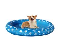 Flotadores de piscina para perros - Balsa hinchable segura portátil cómoda - Balsa flotante para cachorros de piscina | Cachorros de verano al aire libre agua playa mar río estanque y piscis