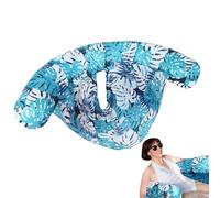 Flotadores Inflables para Piscina - Colchonetas Inflables para Piscina con Soporte Lumbar | Hamaca Flotante con Respaldo, Silla Colchoneta para Verano, Juegos En Lago, Río Y Piscina