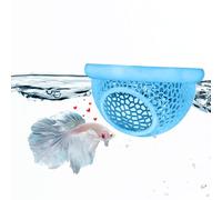 Flotante Betta Ocultar Todo en Uno Acuario Hamaca, Alimentador y Lugar de Descanso Seguro para Tanques de Peces Sin Estrés Estéticamente Diseñado 3D Decorativo Pecera Ornamento