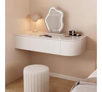 Flotante montado en la pared con Der - Estadística de maquillaje que ahorra espacio para fiestas nized y decoración del hogar Slish