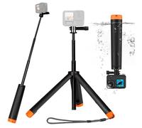 Flotante Palo Selfie Trípode de Agarre de Mano Monopié Selfie Extensible y Resistente al Agua para Go Pro Hero 13, Hero 12 11 10 9 8 7 6 5 4 3 3+ dji OSMO,cámaras de acción