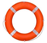 Flotas de la Piscina, Anillo de la Vida de la Vida de Espuma de natación para niños con Cuerda perimetral y Cinta Reflectante, 14 diámetro..Anillo de Ligero portátil para Piscina, Lago, río, cos
