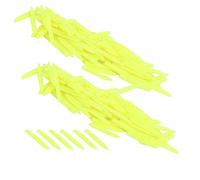 Flotas de Pesca de Goma Drift Accesorio de Pescado Triángulo de 2 Bolsas de de Pesca Plana Liviana Duradera Vida Larga Vida (S Amarillo 24 Spaceman)