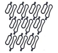 FLOTRUTE Anillos de Goma para Bicicleta Bicicleta Correa de Silicona Anillos de Goma para Bicicleta Bicicleta Correa de Silicona Anillos de Goma elásticos para Bicicleta, 20 Pcs(10 Largo + 10 Corto)