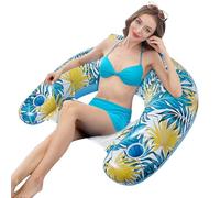 Flotteur De Piscine En Feuille De Palmier, Chaise De Piscine Gonflable Exquise En Feuille De Palmier | Chaise Flottante Pour Adulte, | Radeau D'eau Flottant Chaise Flottante Gonflable | En PVC, FLO