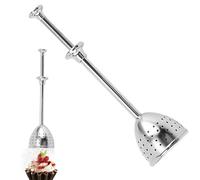 Flour Duster For Baking - Spoon Powder Sugar Duster | Powder Shaker Dust Flour Sifter, Stainless Steel Baking Wand Shaker, Kitchen Spoon Tools For Spices And More