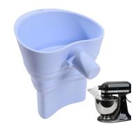 Flour Funnel - Food Grade Silicone Foldable Kitchen Utensil Transfer Tool, Flexible Spill Control Design Supports Dry Liquid | Bakers Home Cooks Beginner Cooking Lovers Sugar Cocoa Oatmeal