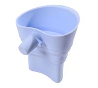 Flour Funnel - Powder Transfer Aid for Baking Tasks | Silicone Foldable Utensil with Heat Safe Flexibility & Wide Mouth Design for Sugar Handling, Cocoa Dispensing, Oatmeal Portioning and Dry Mix