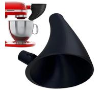 Flour Funnel Tool, Food Mixer Accessory, 6.9in Baking Kitchen Gadget, Portable Spillproof No Design, Authentic Wide Mouth for Cooking, Home, Dining Room, Restaurant, Kitchen