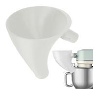 Flour Funnel Tool, Food Mixer Accessory, 6.9in Baking Kitchen Gadget, Portable Spillproof No Design, Authentic Wide Mouth for Cooking, Home, Dining Room, Restaurant, Kitchen