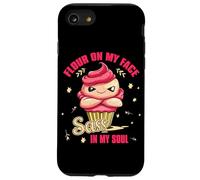 FLOUR ON MY FACE SASS IN MY SOUL Carcasa para iPhone SE (2020) / 7 / 8