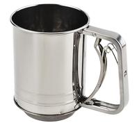 Flour Sifter, Powdered Sugar Sifter, Double-Layer Baking Sifter, Flour Strainer, Household Sifter, Baking Flour Strainer, Stainless Steel Flour Sifter, Baking Powder Sifter, Sifter For Baking