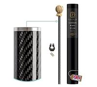 Flourish art materials Varilla de fibra de carbono de 16 pulgadas, 3 veces más ligero que la mayoría de los palos de aluminio Mahl. Fabricado en el Reino Unido. 7 años de garantía del fabricante del