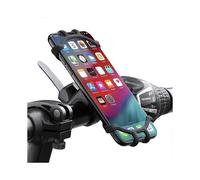 FLOVEME Soporte de teléfono de silicona para bicicleta, soporte universal para teléfono celular, soporte