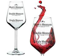 FLOW Barware Divertida copa de vino para mamá, divertida copa de vino novedosa, regalo para mamá, día de la madre, presentada en un tubo de regalo