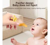 Flow Control Medicine Pacifier - Liquid Feeder | 11x4cm Size, 50g Weight, Removable Pacifier Medicine Dispenser, Nursery Equipment for Safe Feeding During Travel