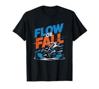 Flow del Parkour Traceur Urbano Freerunning Movimiento Camiseta