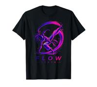 Flow State Camiseta Divertida Capoeira Roda Fighter Camiseta gráfica económica