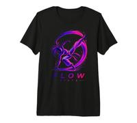 Flow State Camiseta Divertida Capoeira Roda Fighter Camiseta Premium