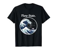 Flow State Zen Mindfulness Mindfulness Relajación Camiseta