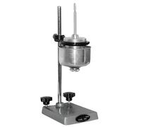 Flow Viscosity Cup, Immersion Stainless Steel Viscosity Cup, Viscosity Measurement Viscometer, with Height Adjustable Stand, for Paint Varnish Lacquer Inks