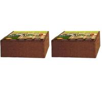 Flower 80142 - Coco flower, 70 l, No Aplica, 30 x 30 x 10 cm (Paquete de 2)